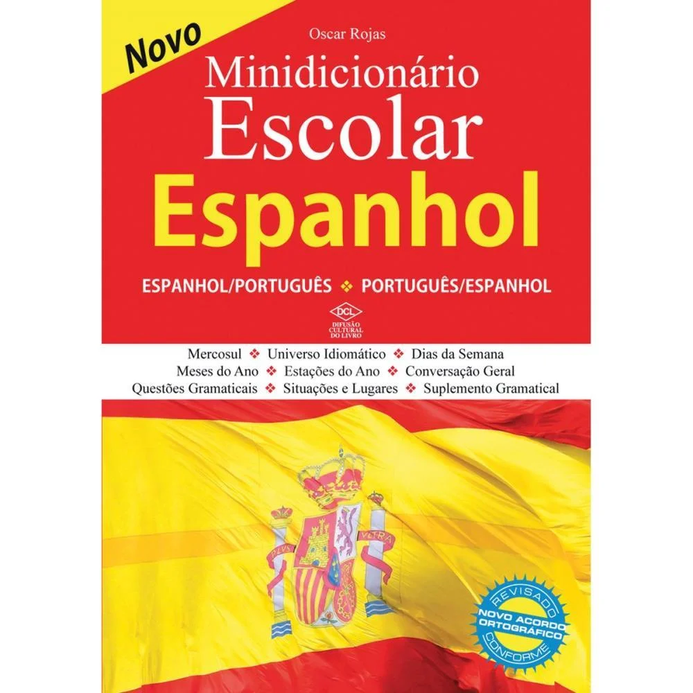 Dicionario Espanhol Espanhol/Port.escolar 448Pg Dcl - imagem 3