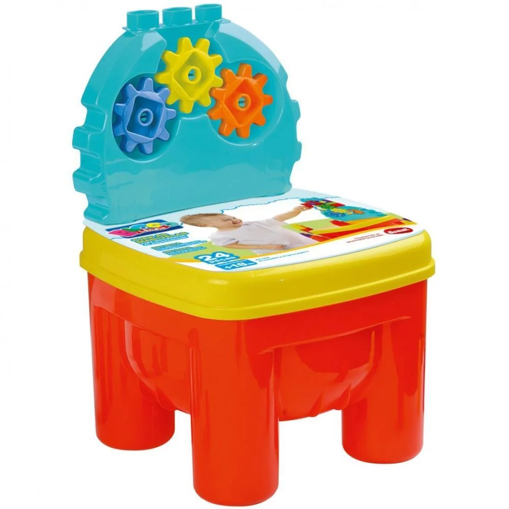 Brinquedo Para Montar Brinkadeira Engrenagens Dismat - imagem 3