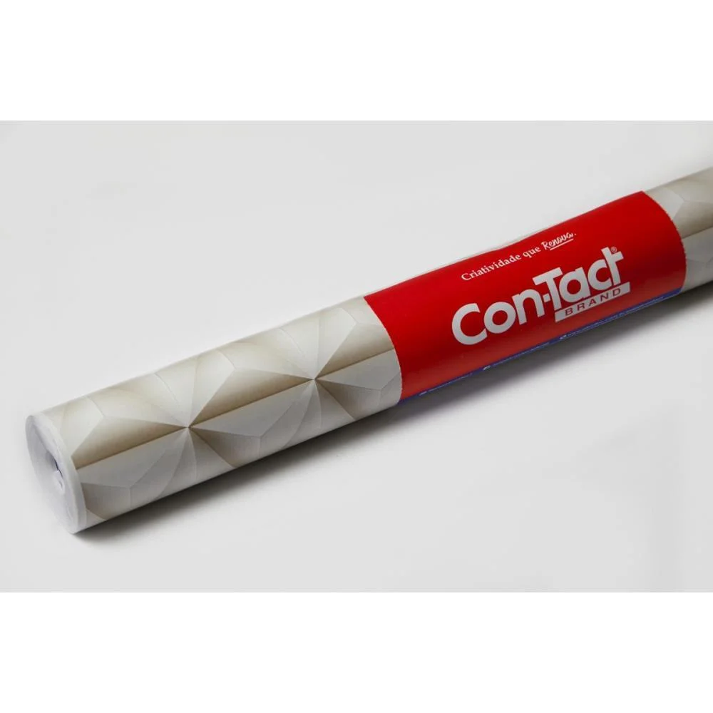 Contact Decorado 45Cmx10M Geometrico 3D Contact (Rolo) - imagem 2