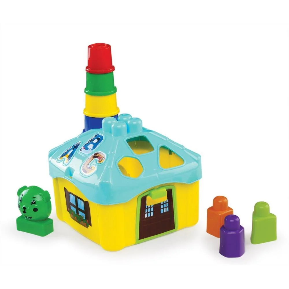 Brinquedo Educativo Casinha De Atividades Dismat - imagem 5