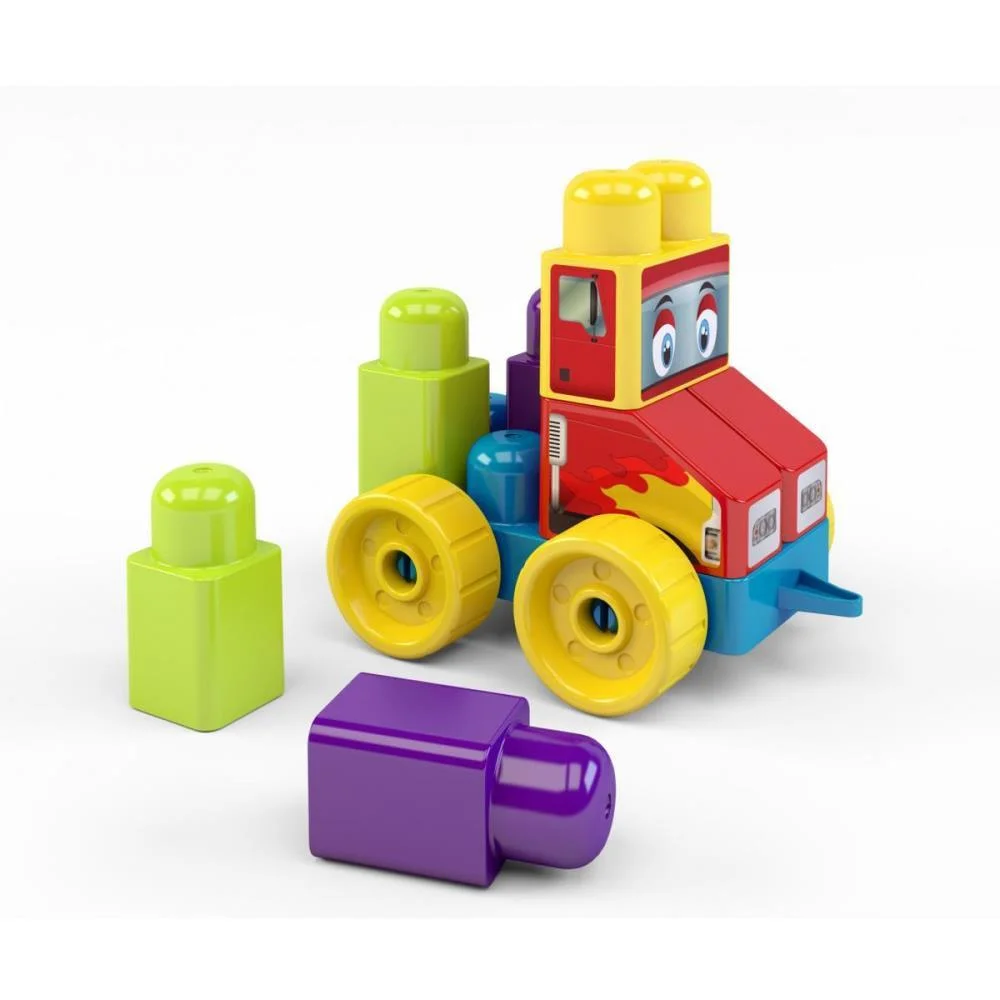 Brinquedo Para Montar Caminhaozinho Da Blocolandia Dismat - imagem 3