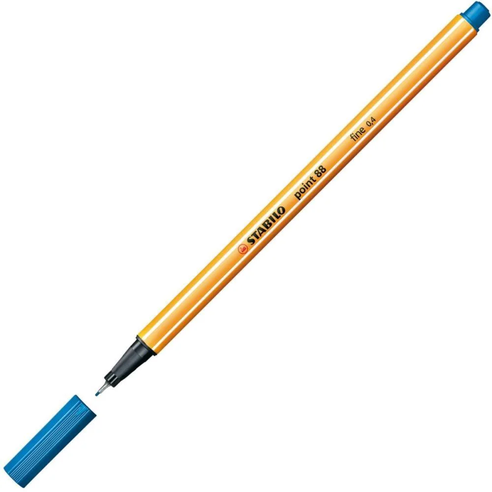Caneta Stabilo 88/32 Point Azul Royal Sertic (Cx.c/10) - imagem 2