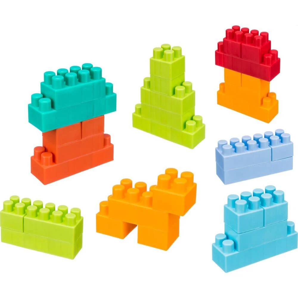 Brinquedo Para Montar Balde Carrinho De Puxar 50Pcs Gulliver - imagem 2