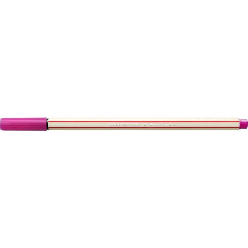 Caneta Com Ponta Porosa Microline 0,4Mm Rosa Compactor (Cx.c/12) - imagem 4