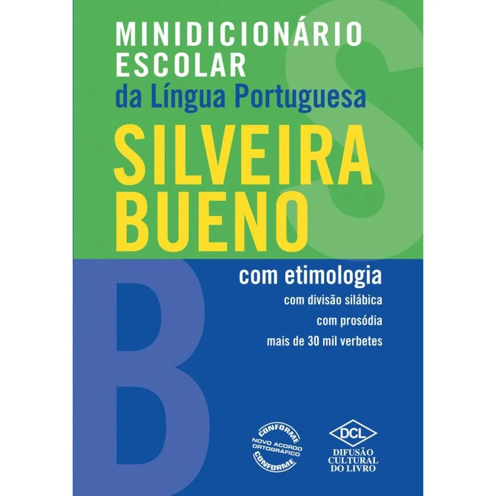 Dicionario Portugues Silveira Bueno 640Pg. Dcl - imagem 2