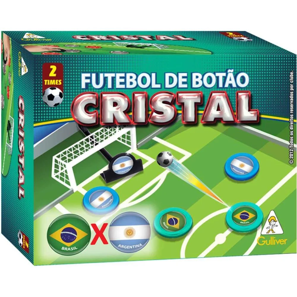 Futebol De Botao Brasil X Argentina Gulliver - imagem 6