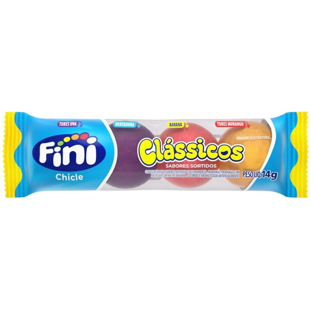 Doce Chicle Classicos 14G Fini C/ 18 Unidades - imagem 2