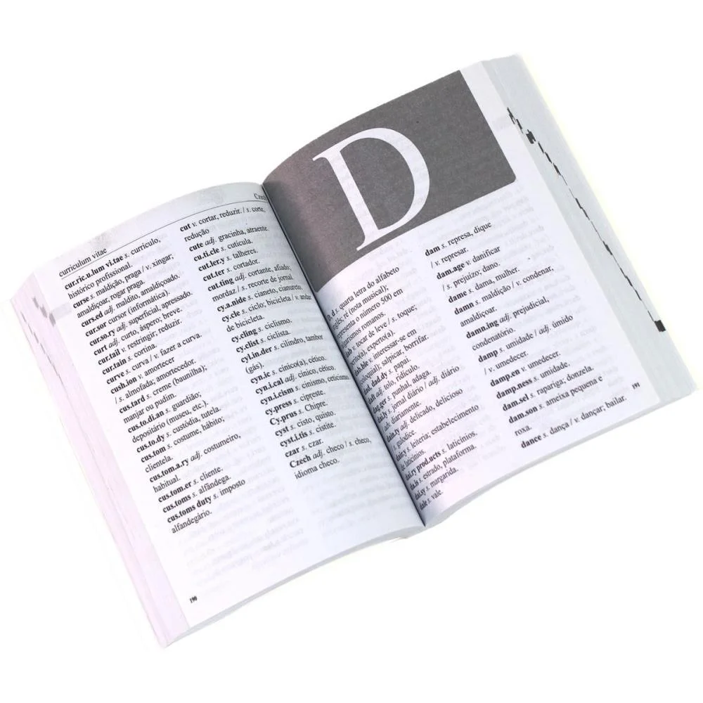 Dicionario Mini Ingles Port/Ingles Nova Ortograf 352P Magic Kids - imagem 5
