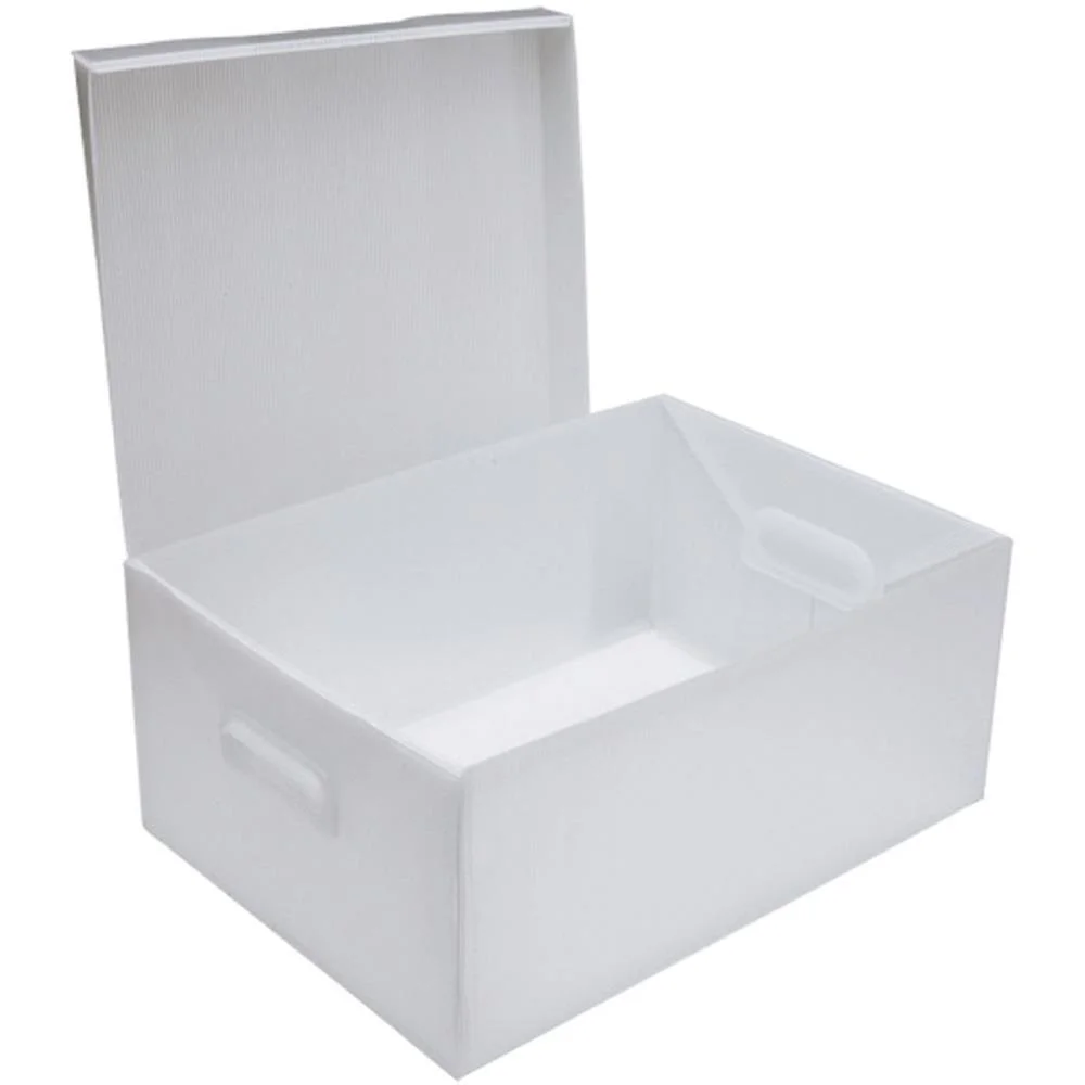 Caixa Organizadora Novaonda Cristal Md 37X28X21 Polibras - imagem 3