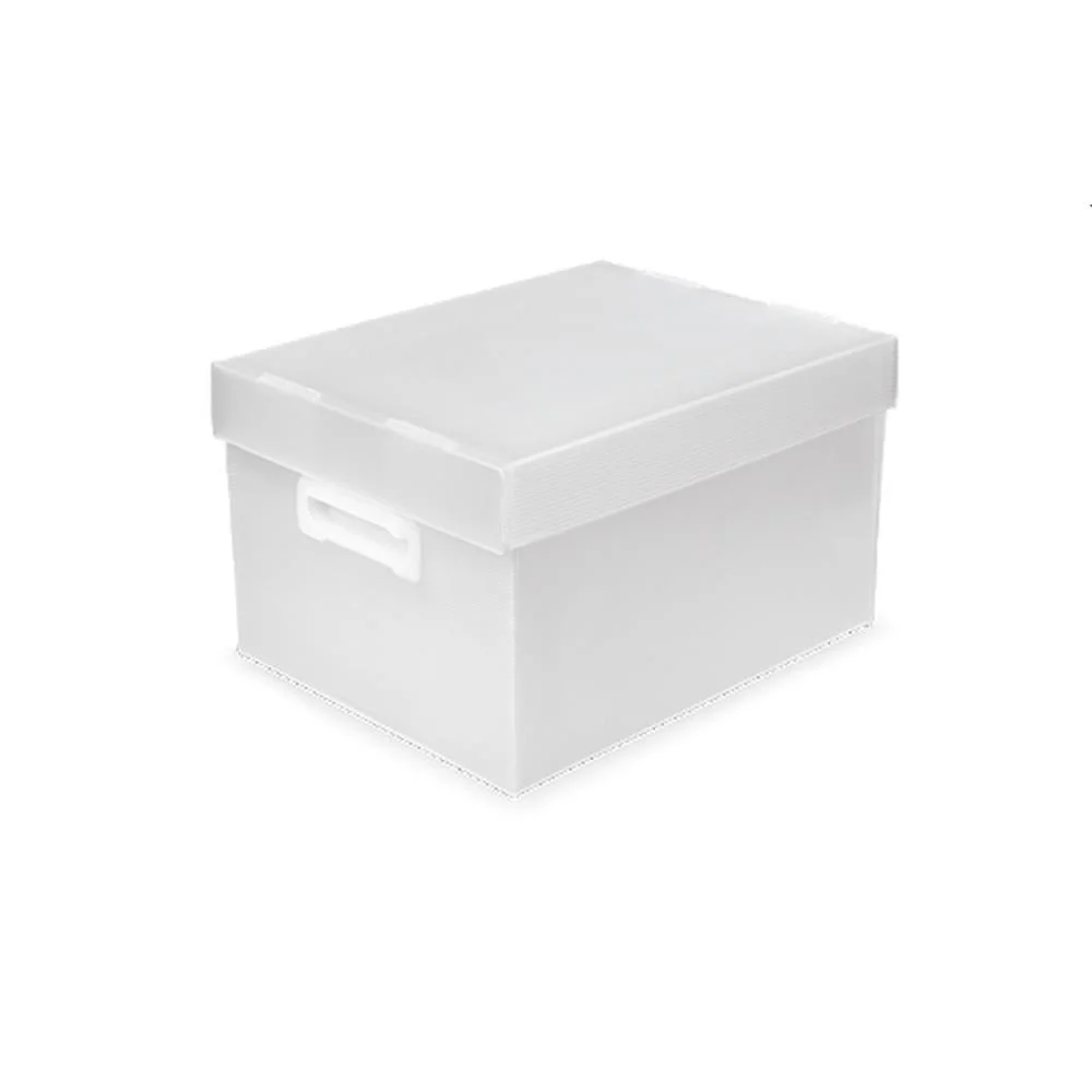 Caixa Organizadora Novaonda Cristal Gd 43,7X31X24 Polibras - imagem 4