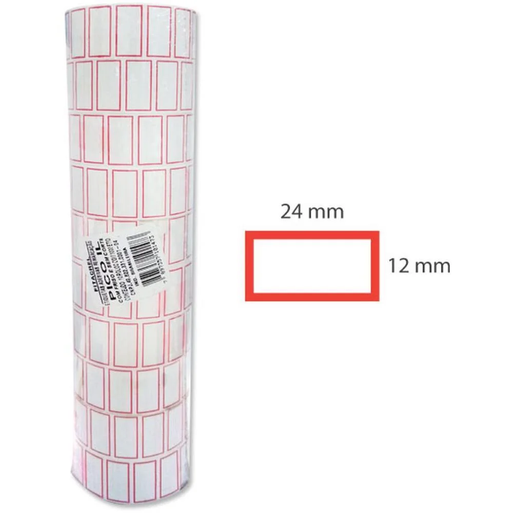 Etiqueta Para Preco Pico 1-L 24Mm 1000 Etiqu/Rolo Fitacrel (Pct.c/10) - imagem 3