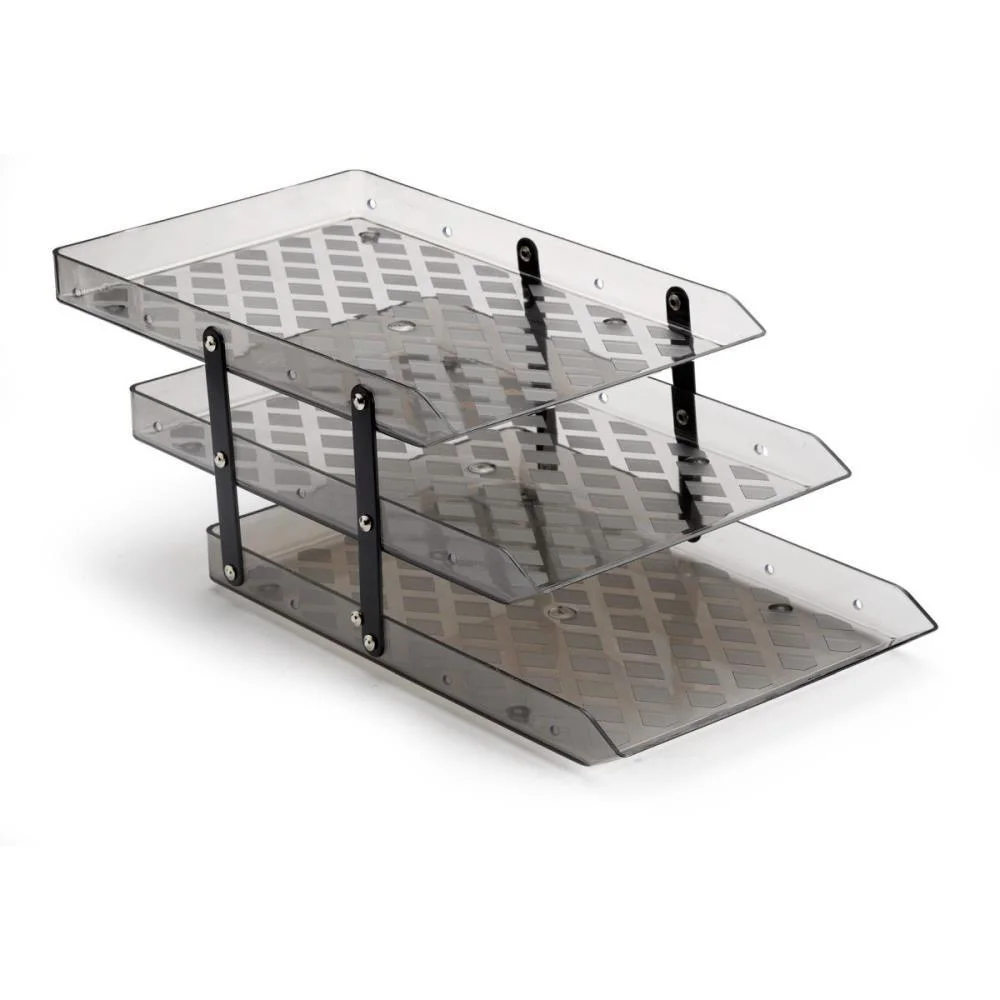 Caixa Correspondencia Tripla Movel Fume Maxcril - imagem 3