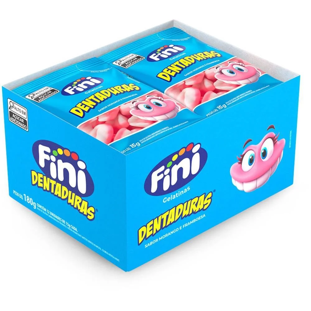 Doce Dentaduras 15G. Fini C/ 12 Unidades - imagem 3