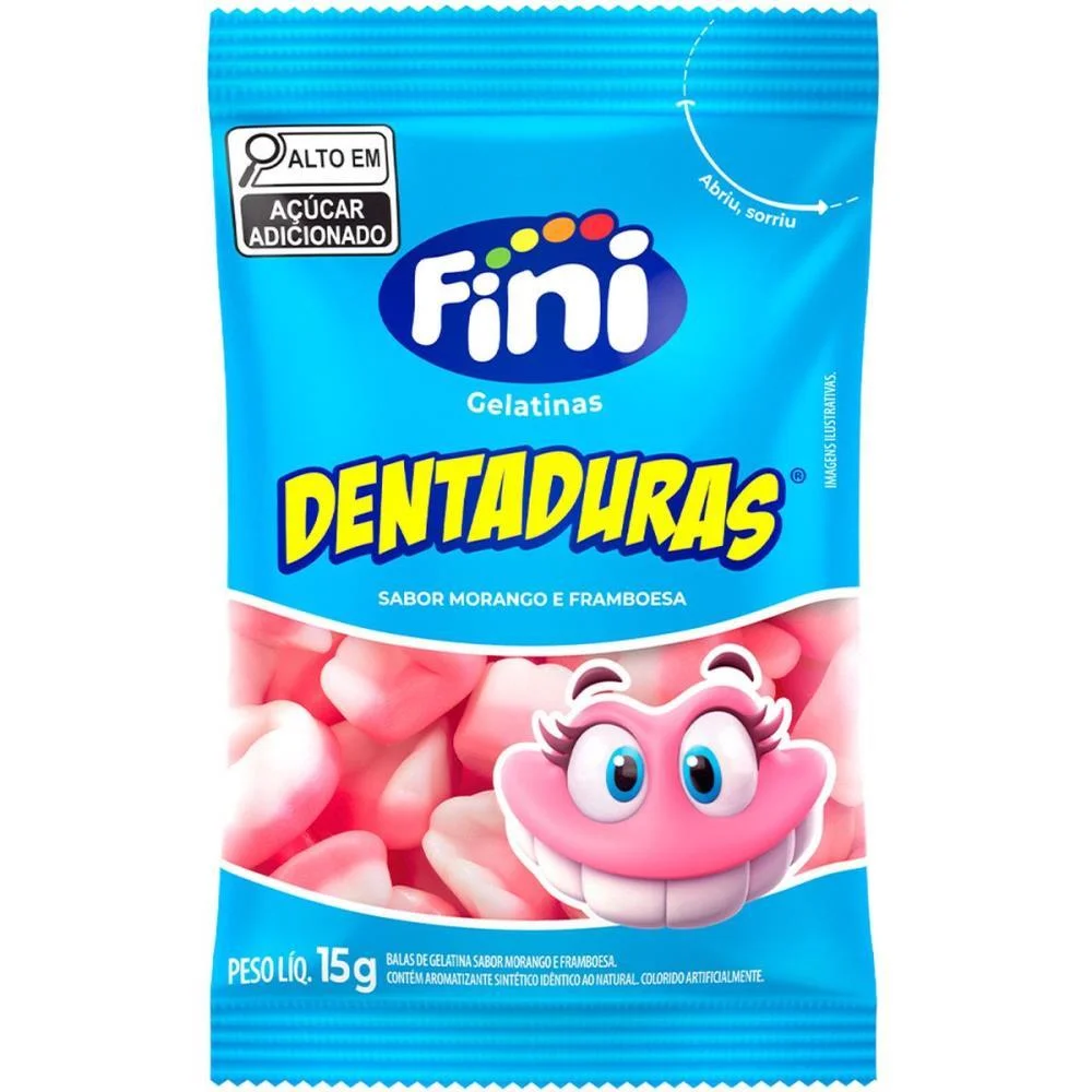 Doce Dentaduras 15G. Fini C/ 12 Unidades - imagem 4