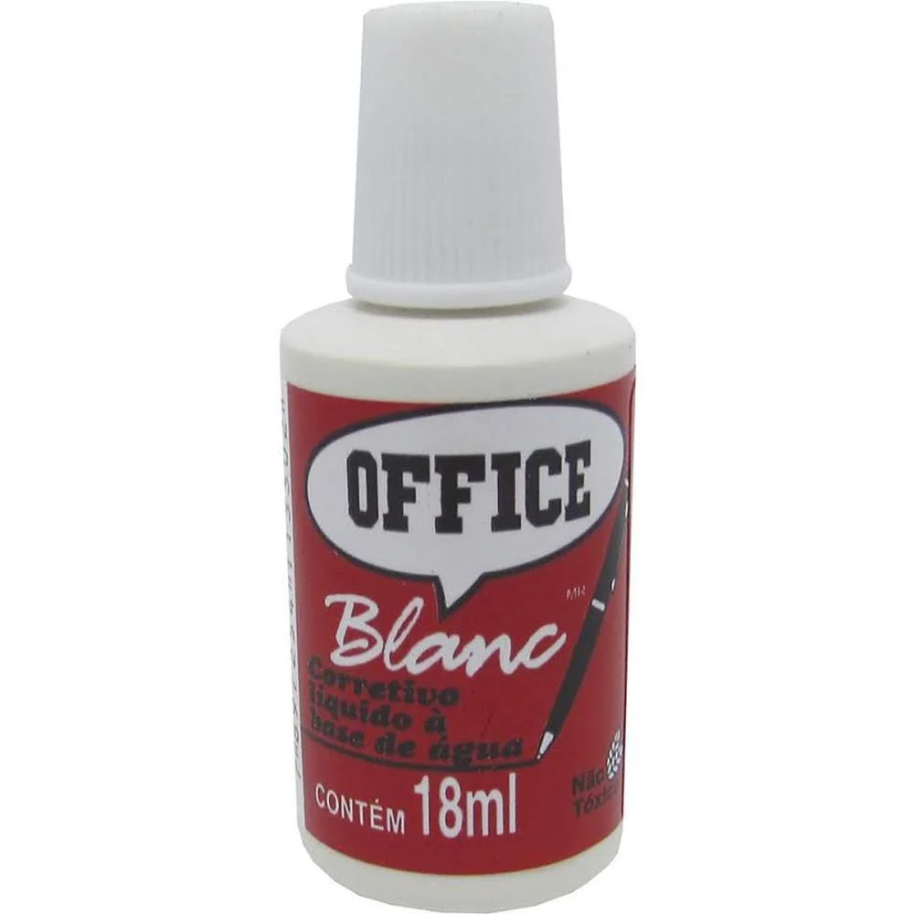 Corretivo Office Blanc 18Ml Radex (Cx.c/12) - imagem 3