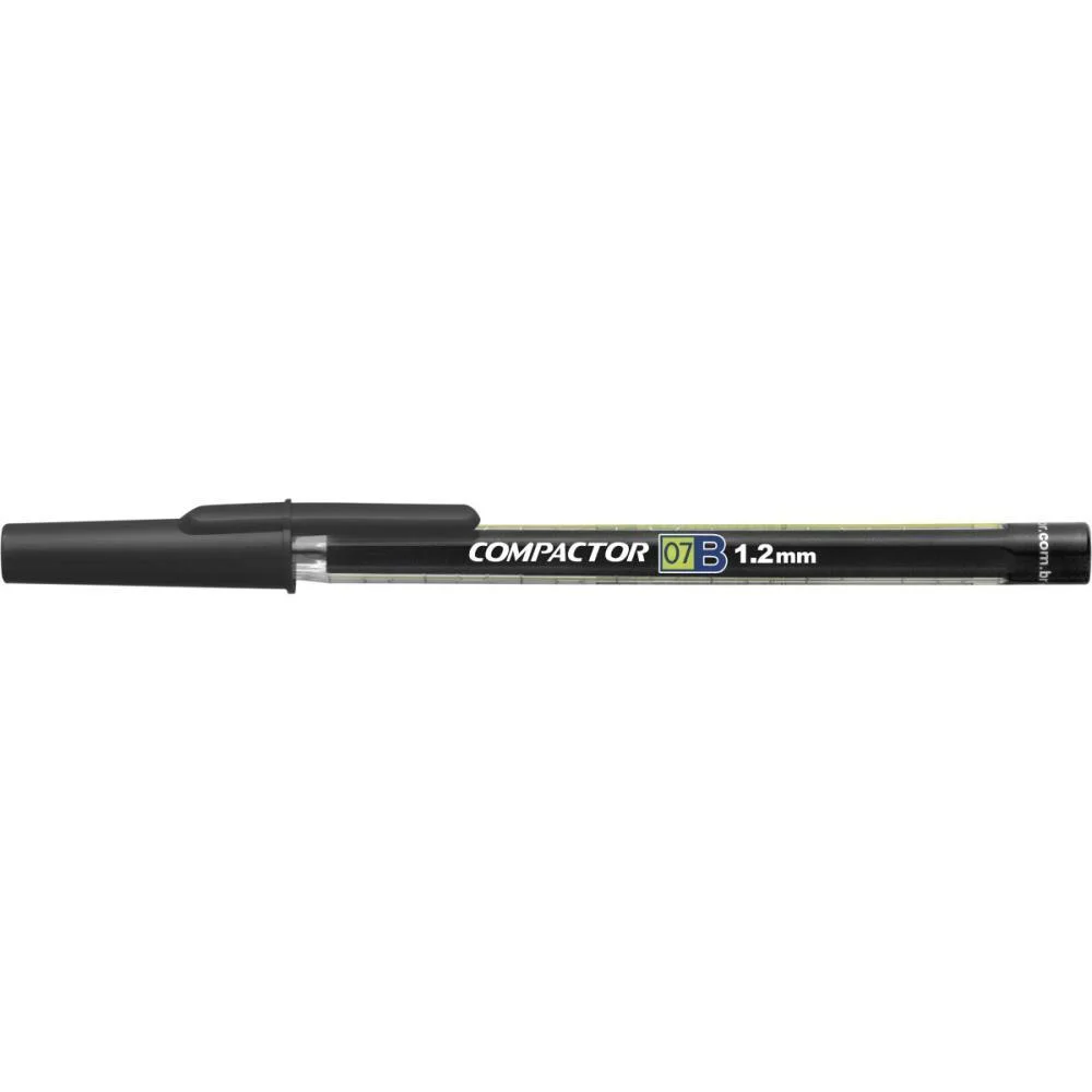 Caneta Esferografica 1.2Mm B Grossa Preta Compactor (Cx.c/50) - imagem 4