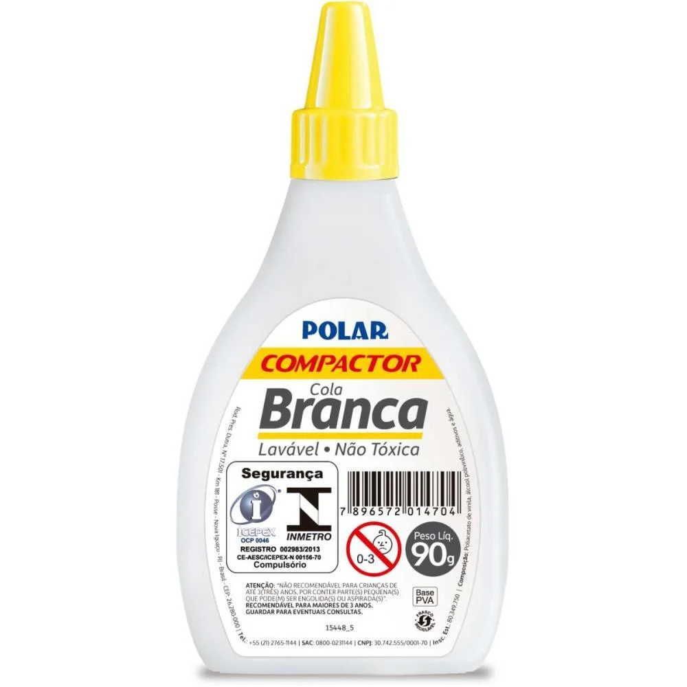 Cola Escolar Polar 90G Compactor (Cx.c/12) - imagem 3