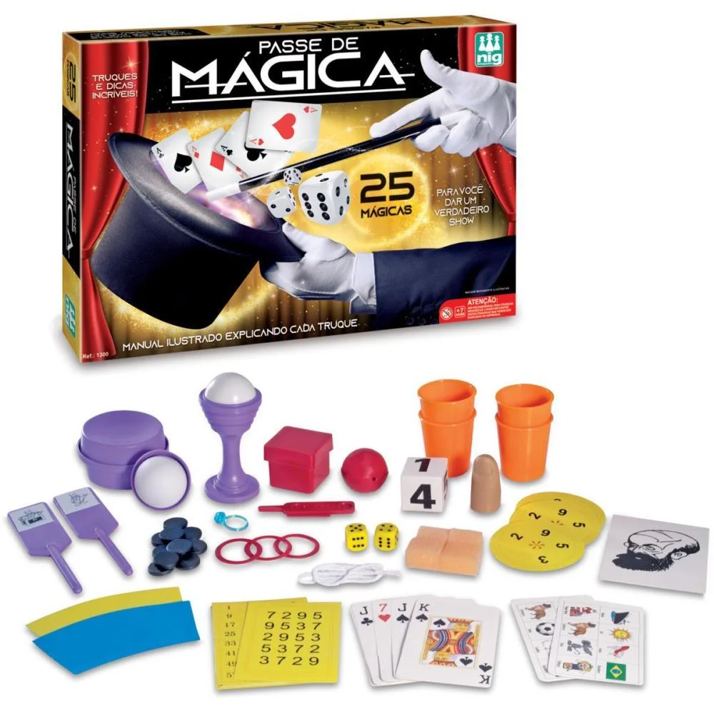 Jogo Diverso Passe De Magica Nig Brinquedos - imagem 5
