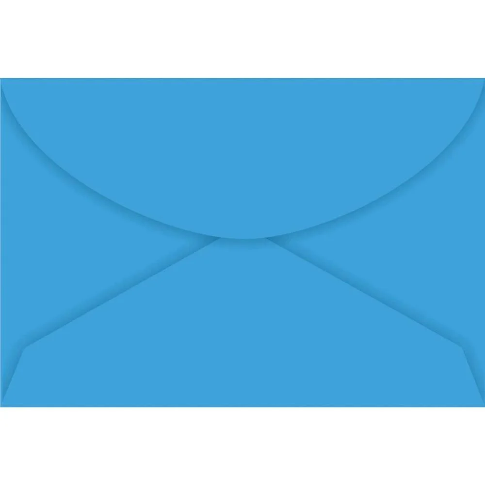 Envelope Colorido Visita Azul Royal Color Plus 80G. Foroni (Cx.c/100) - imagem 2