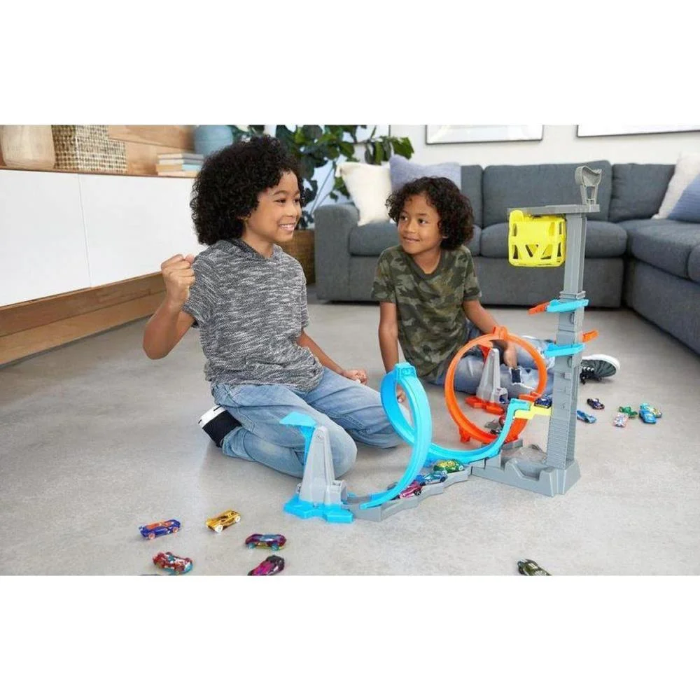 Hot Wheels Pista Action Desafios Das Alturas Mattel - imagem 5