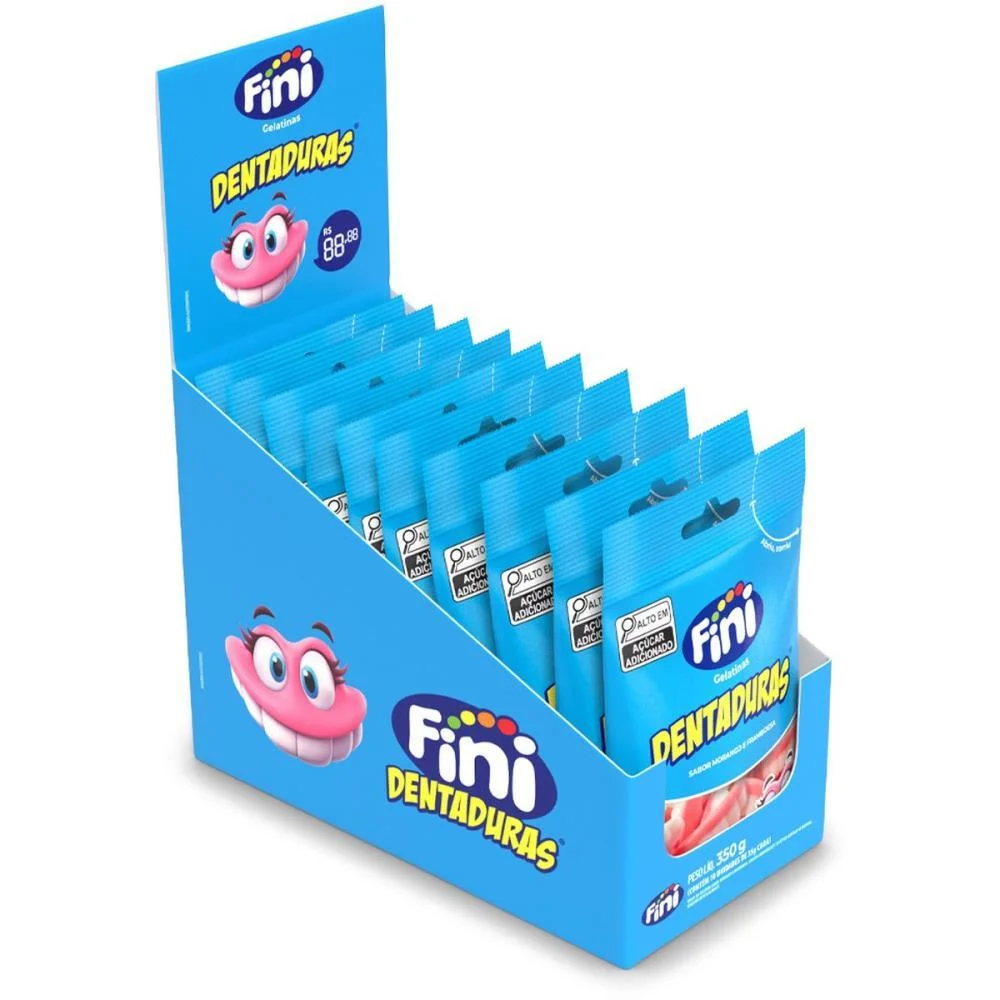 Doce Dentaduras 35G Fini C/ 10 Unidades - imagem 3