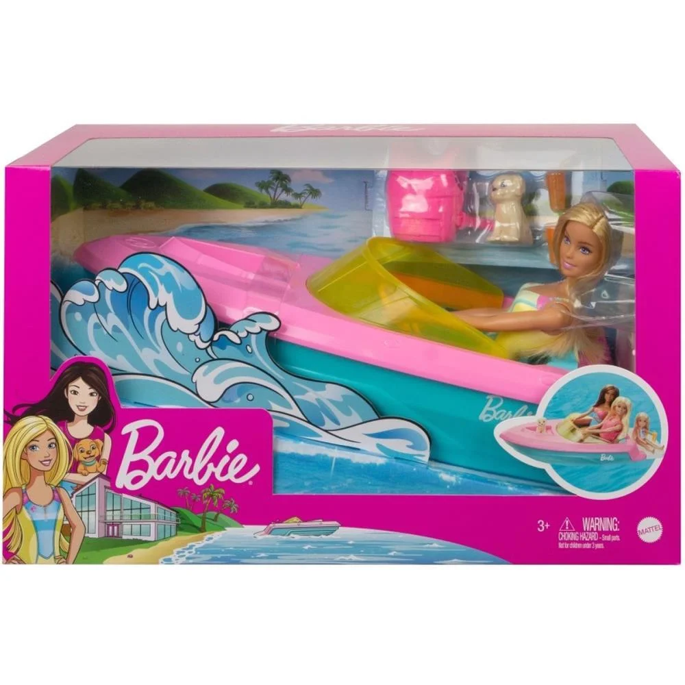 Barbie Estate Barco Com Boneca Mattel - imagem 7