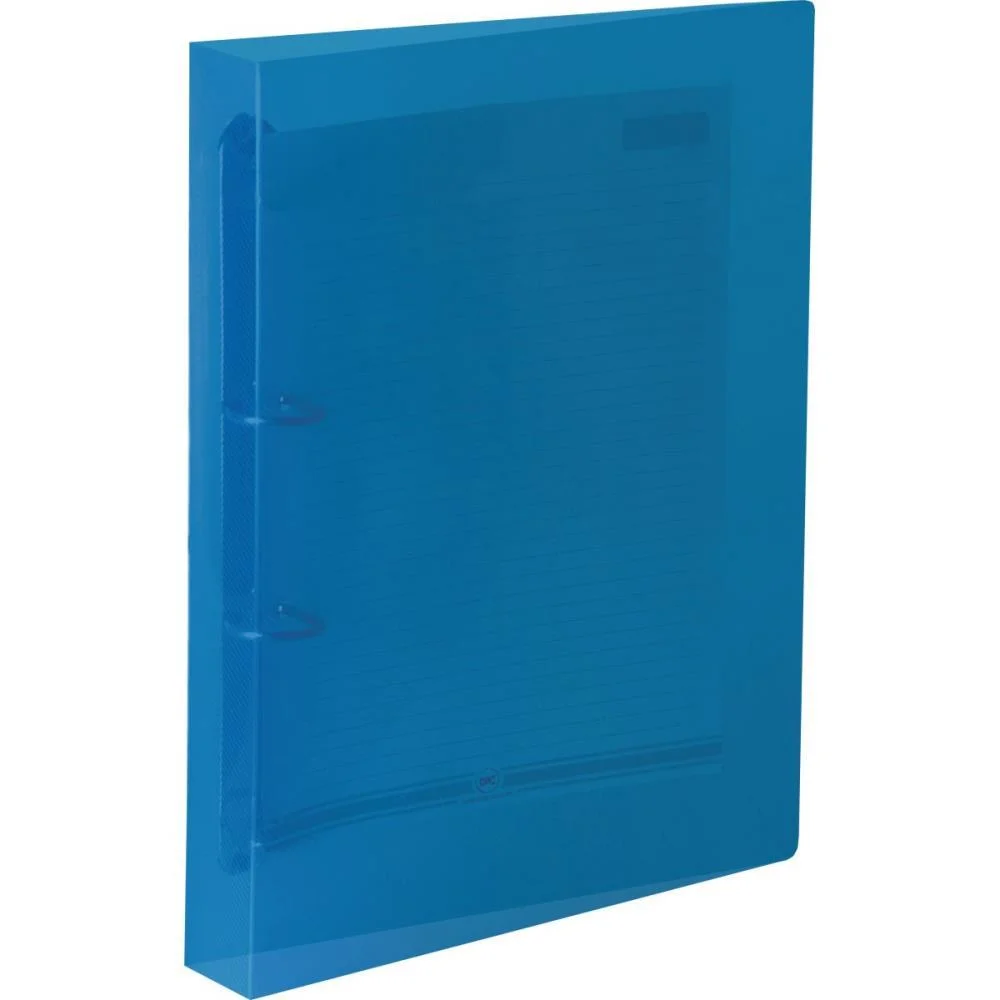 Fichario De Pvc Azul 2 Argolas 26,5 X 34,5 Cm Dac - imagem 3