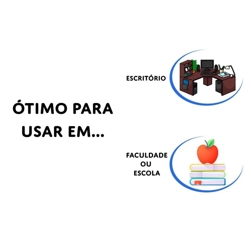 Fichario De Pvc Azul 2 Argolas 26,5 X 34,5 Cm Dac - imagem 5