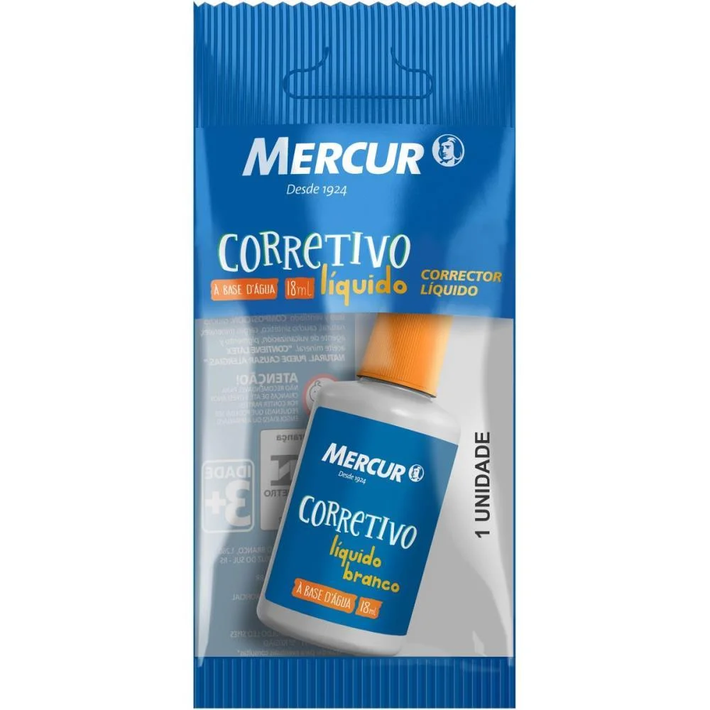 Corretivo 18Ml Branco Mercur (Bl.c/01) - imagem 3