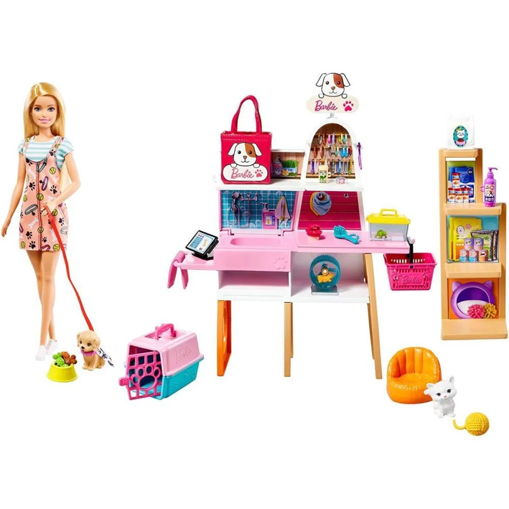 Barbie Estate Conjunto Pet Shop C/ Boneca Mattel - imagem 2