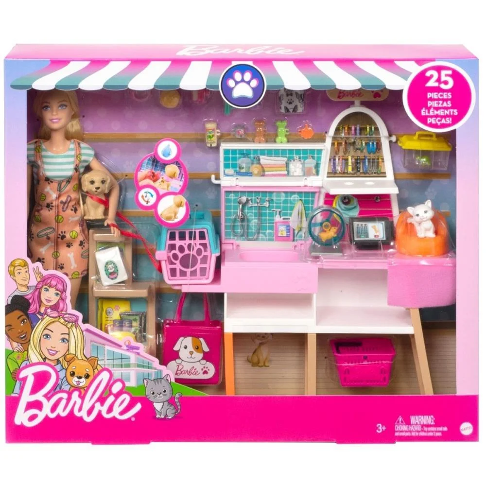 Barbie Estate Conjunto Pet Shop C/ Boneca Mattel - imagem 9
