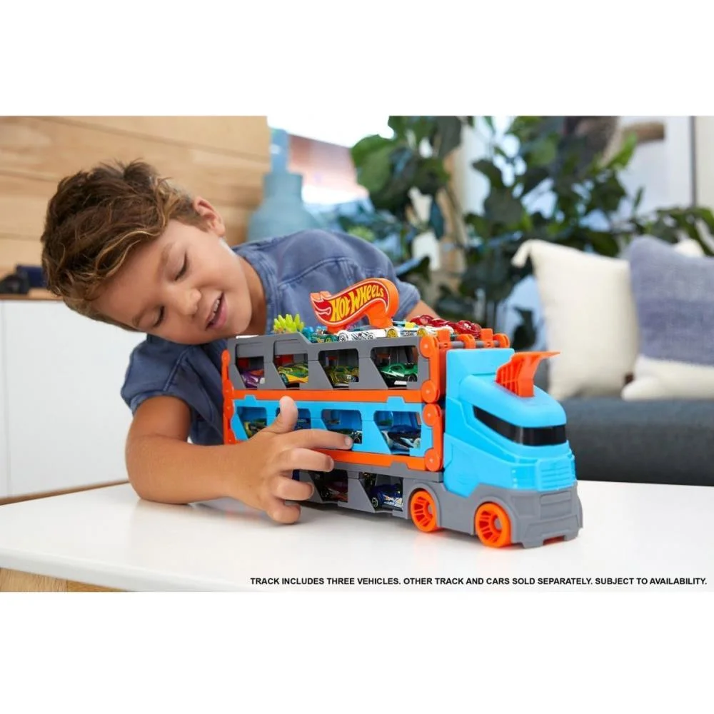 Hot Wheels Pista City Reboque Pista De Corrida Mattel - imagem 9