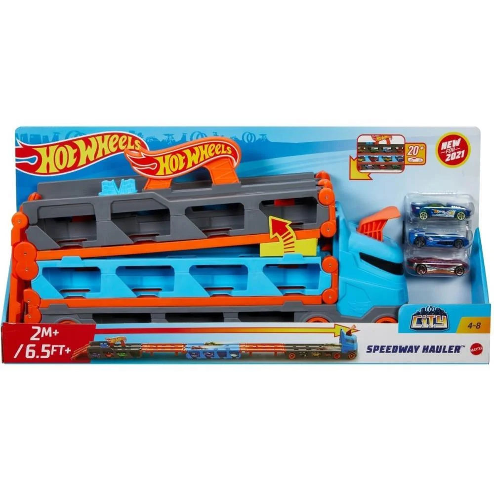 Hot Wheels Pista City Reboque Pista De Corrida Mattel - imagem 10