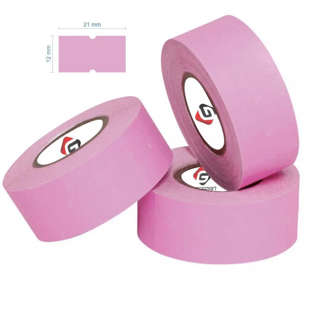 Etiqueta Para Preco Mx 5500 21X12 C/1000 Etiq.rosa Grespan (Pct.c/10) - imagem 3