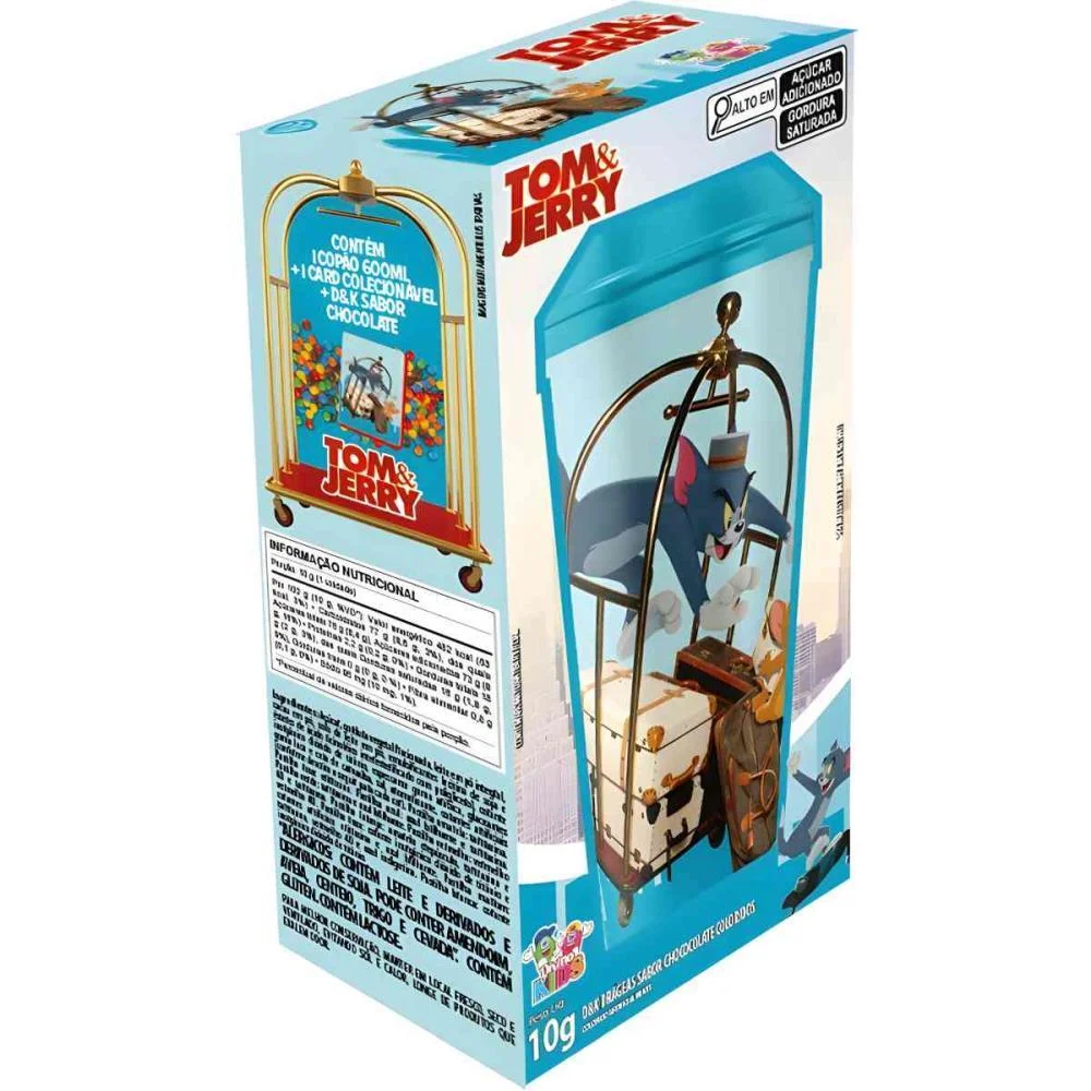 Doce Copao Tom E Jerry C/Surp 600Ml Divino Kids - imagem 3