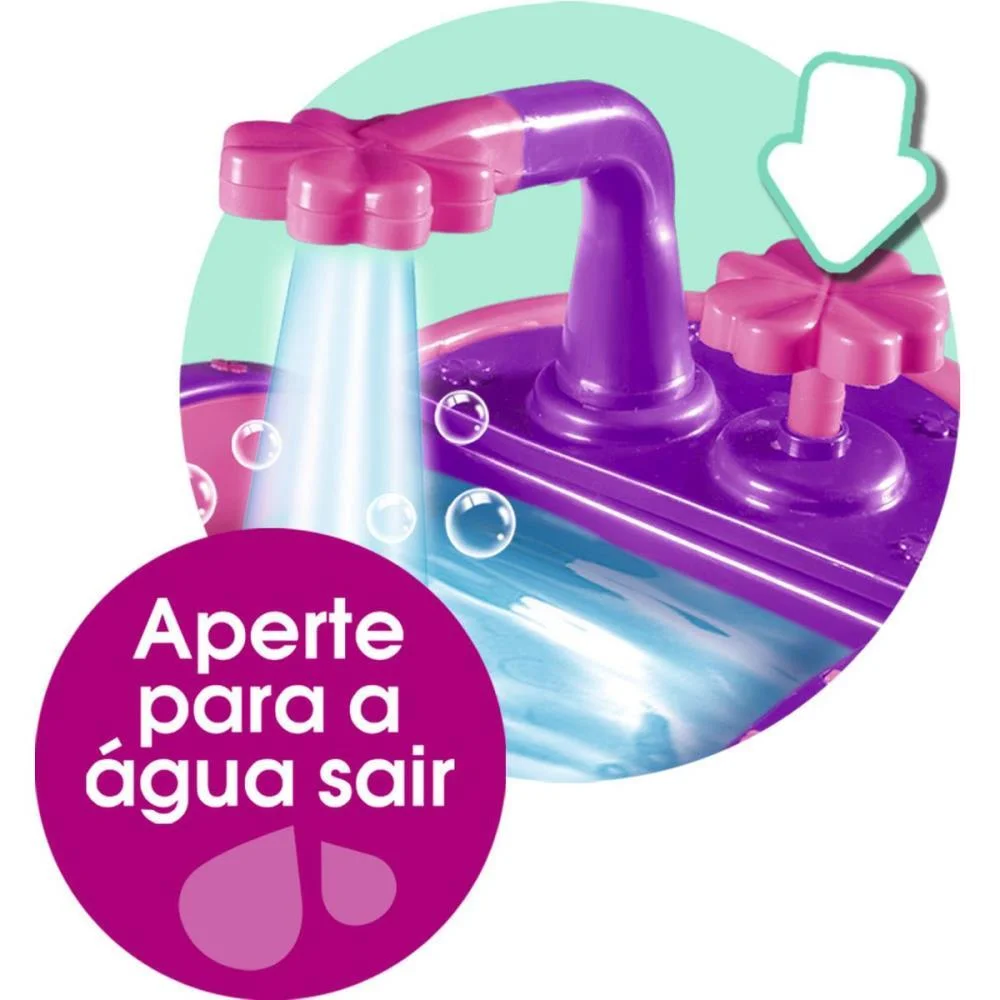 Boneca Milkinha Petit Banho Vinil 20C Milk - imagem 3