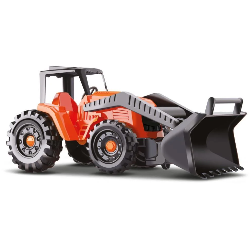 Trator City Work Carregadeira Orange Toys - imagem 4