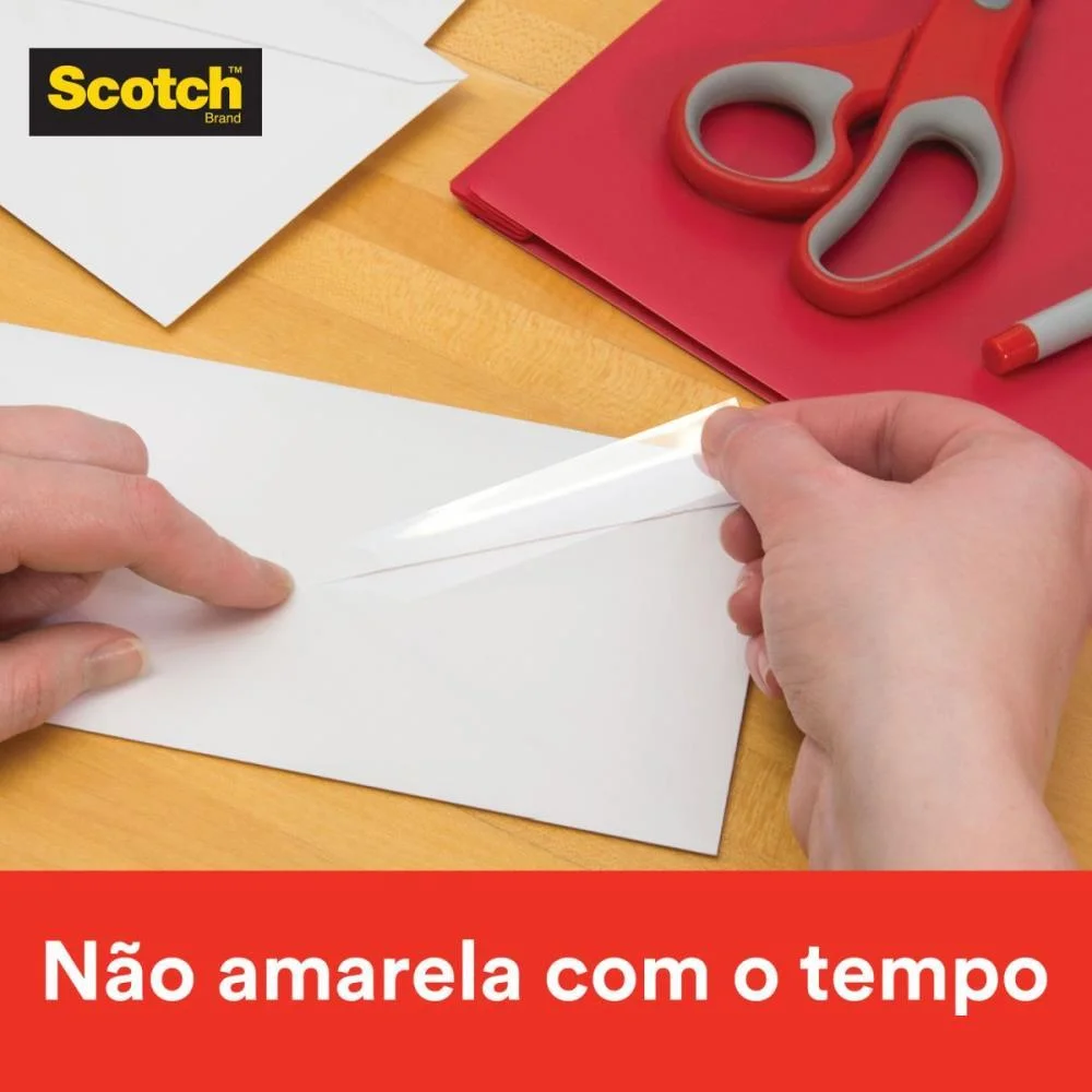 Fita Adesiva Scotch Transp. 12Mmx10M.c/Apar 3M - imagem 5