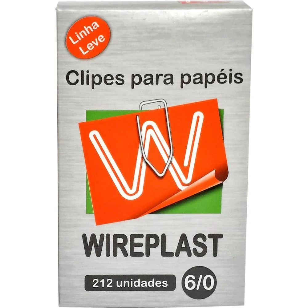 Clipe Galvanizado Aco 6/0 Linha Leve C/212 Un. Wireplast (Caixa) - imagem 3