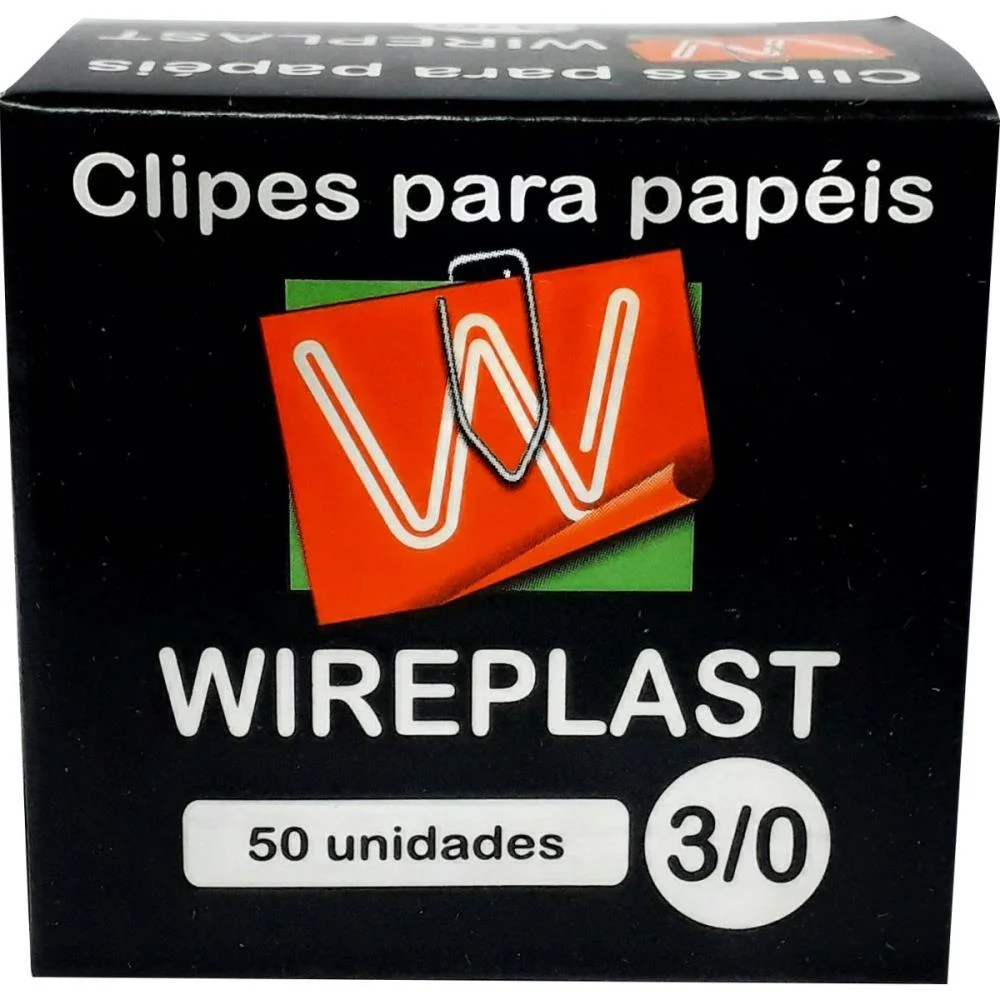 Clipe Galvanizado Aco 3/0 50 Unidades Wireplast (Pct.c/10) - imagem 2