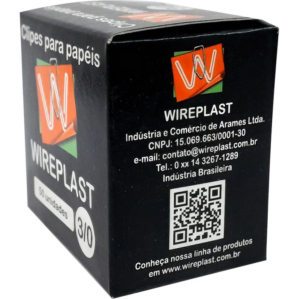 Clipe Galvanizado Aco 3/0 50 Unidades Wireplast (Pct.c/10) - imagem 4