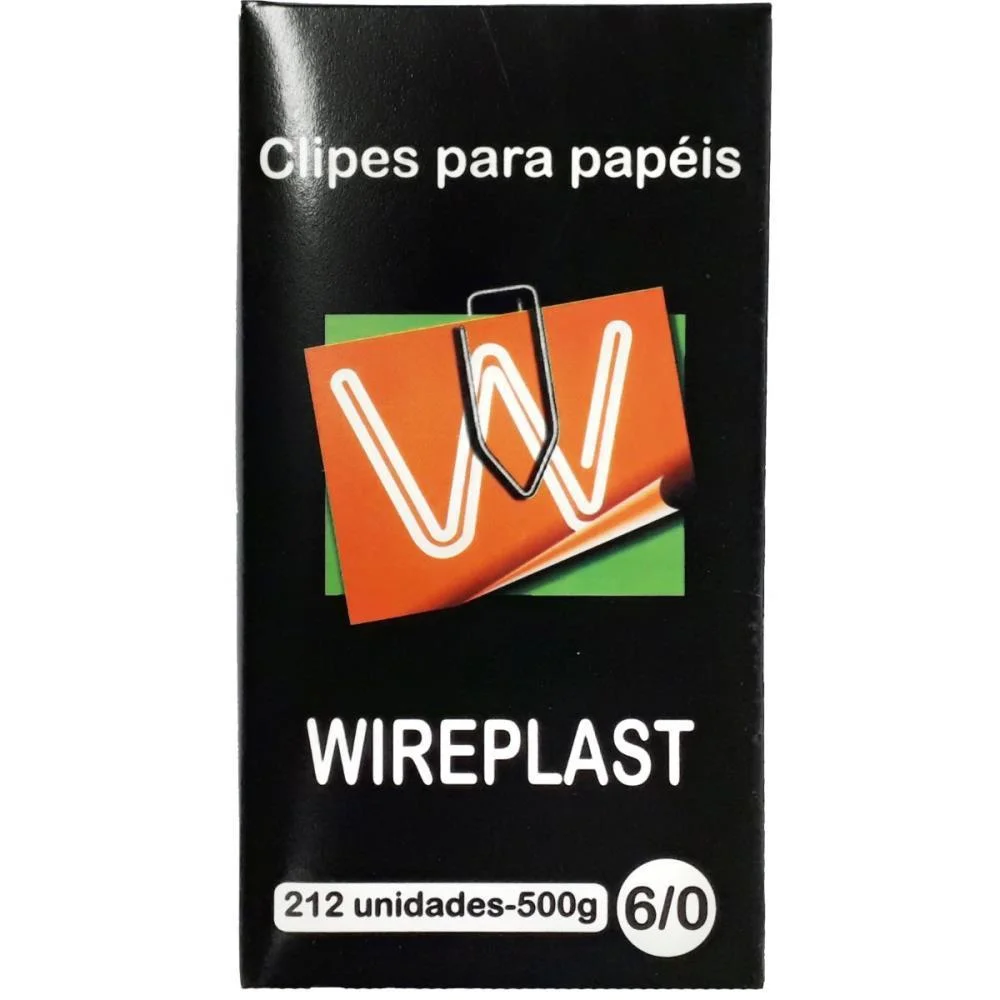 Clipe Galvanizado Aco 6/0 500G Wireplast (Caixa) - imagem 3