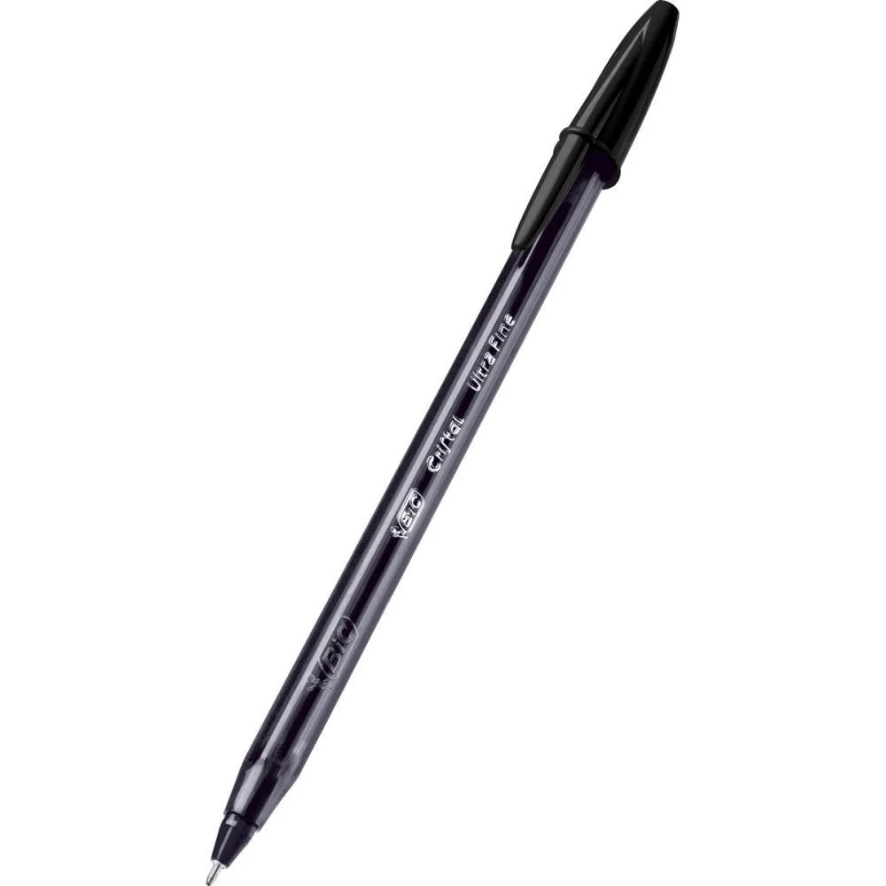 Caneta Esferografica Cristal Ultra Fine Preta Bic (Cx.c/25) - imagem 4