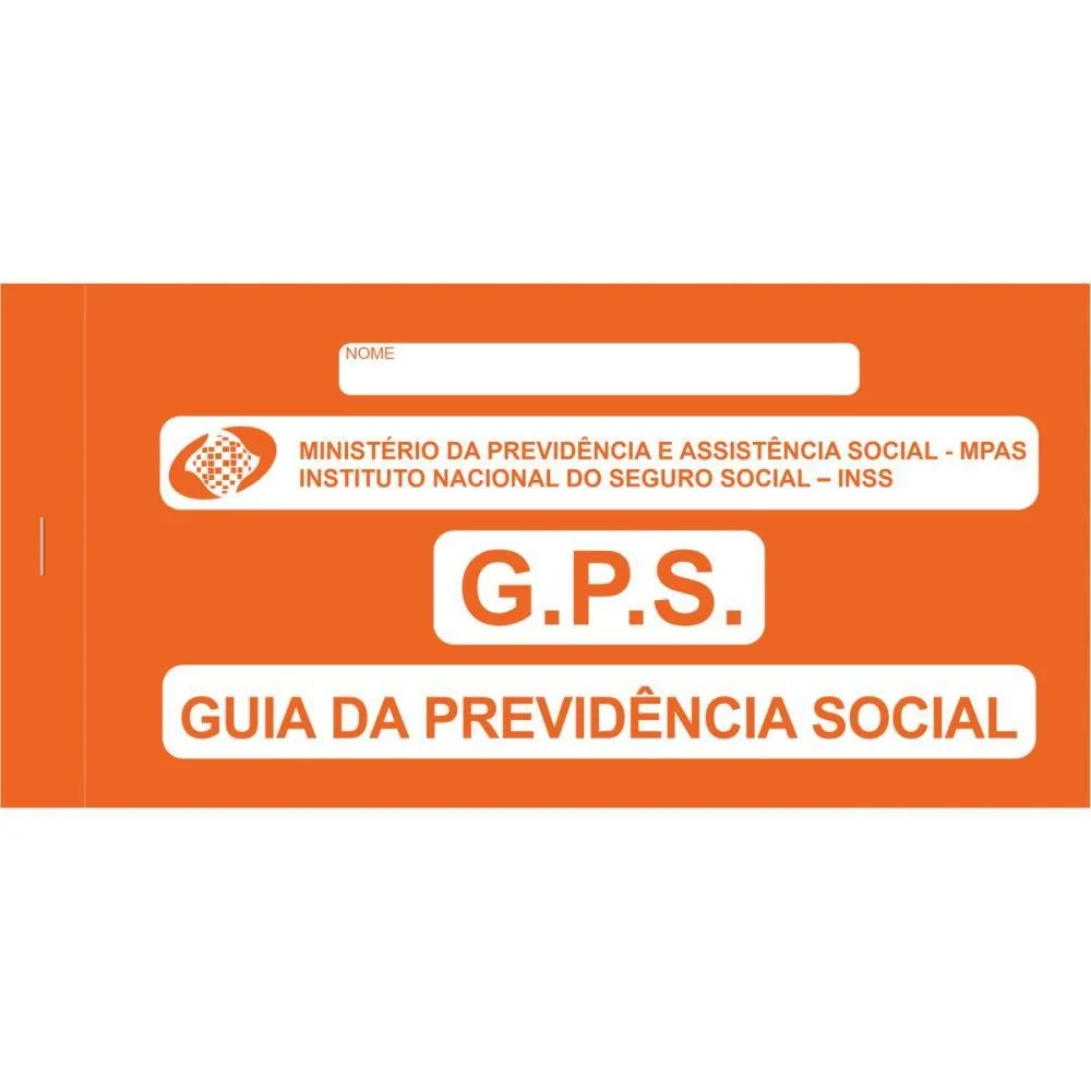 Impresso Previdencia Social Carne Gps 12X2 Vias Tamoio (Pct.c/10) - imagem 4