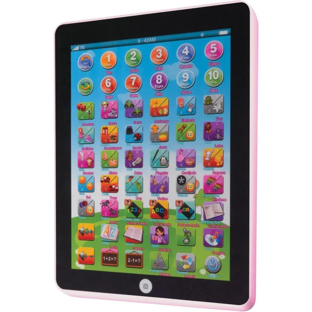 Brinquedo Diverso Tablet Interativo Bilingue 3 Art Brink - imagem 3