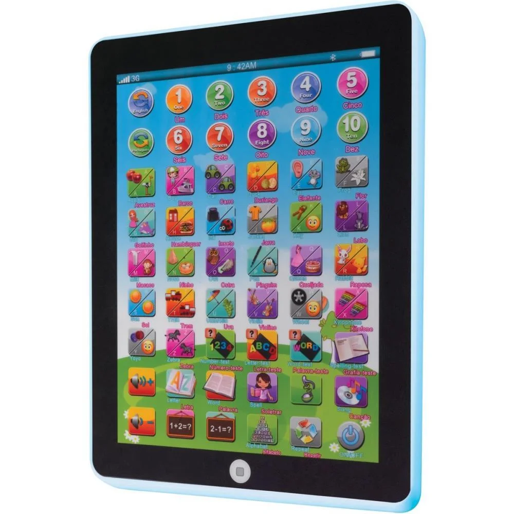 Brinquedo Diverso Tablet Interativo Bilingue 3 Art Brink - imagem 4