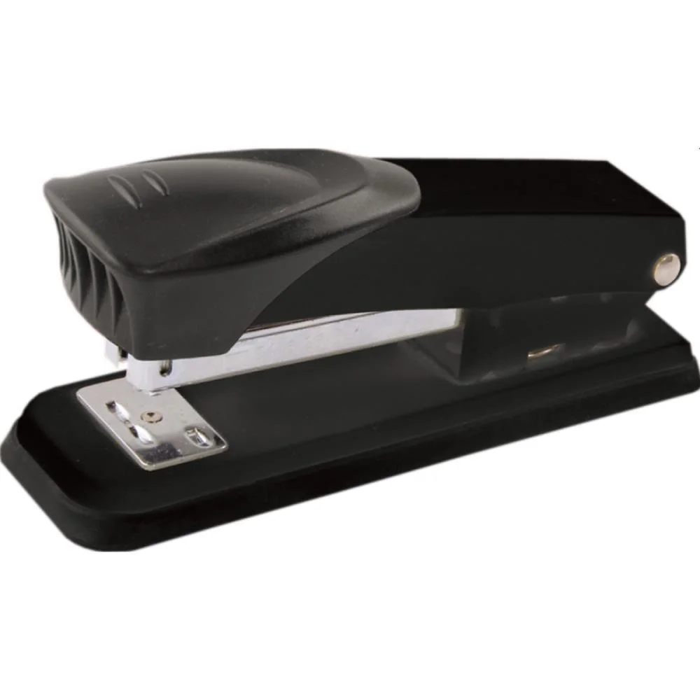 Grampeador Metal Ge-1041 Genial Preto P/20 Fls Gramp Line - imagem 2