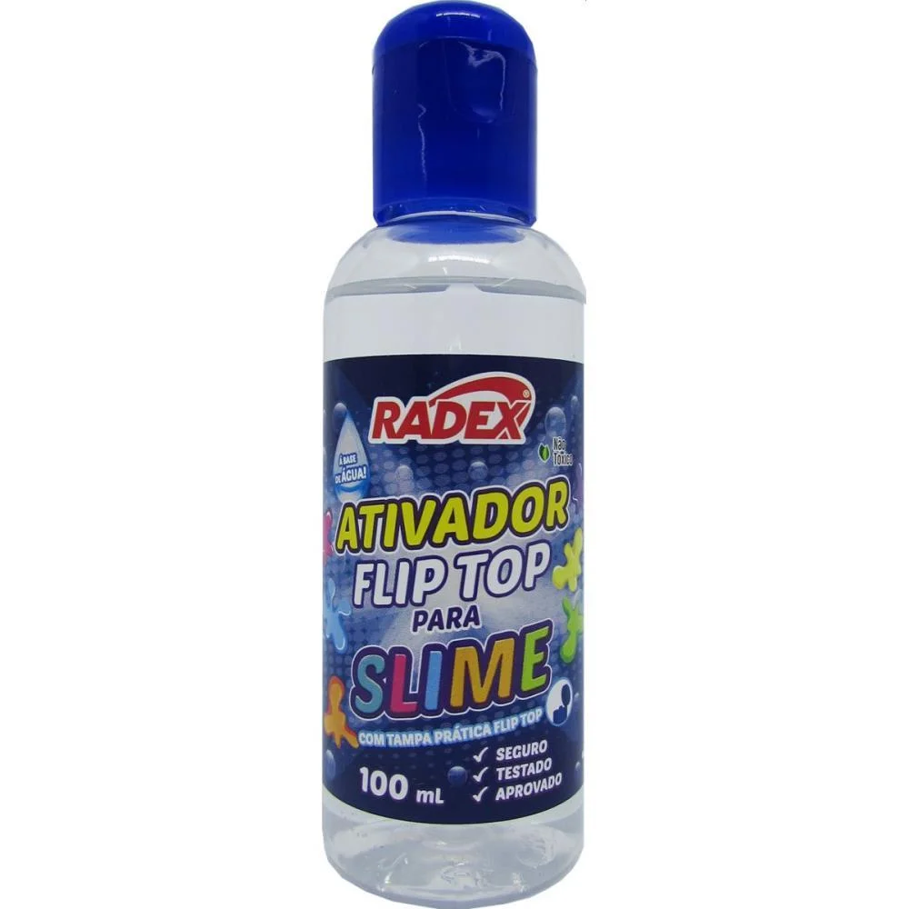Slime Ativador Flip Top 100Ml. Radex - imagem 3
