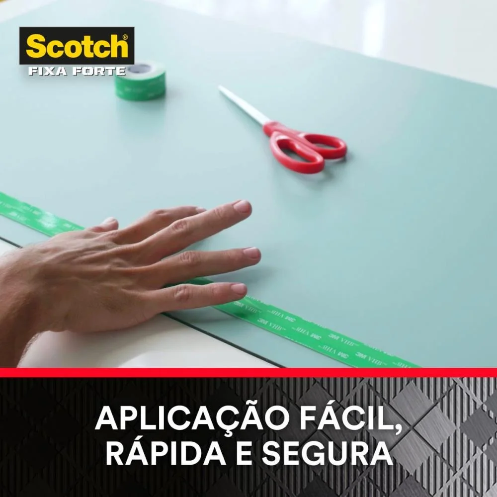 Fita Fixa Forte Espuma Extrema Ate 5Kg 24Mmx2M 3M - imagem 7
