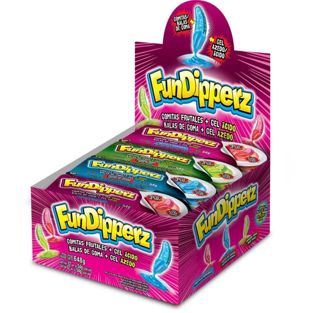 Doce Fundipperz 648G Bazooka Candy C/ 12 Unidades - imagem 3